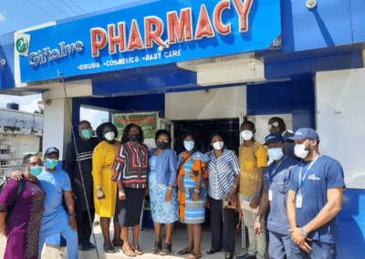 CQUIN Supported South-to-South Visit to Nigeria Motivates Liberia to Expand its Community DSD Pharmacy Model within a Year