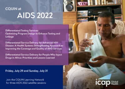 Considerations for Differentiated Service Delivery – What to Expect from CQUIN at AIDS 2022