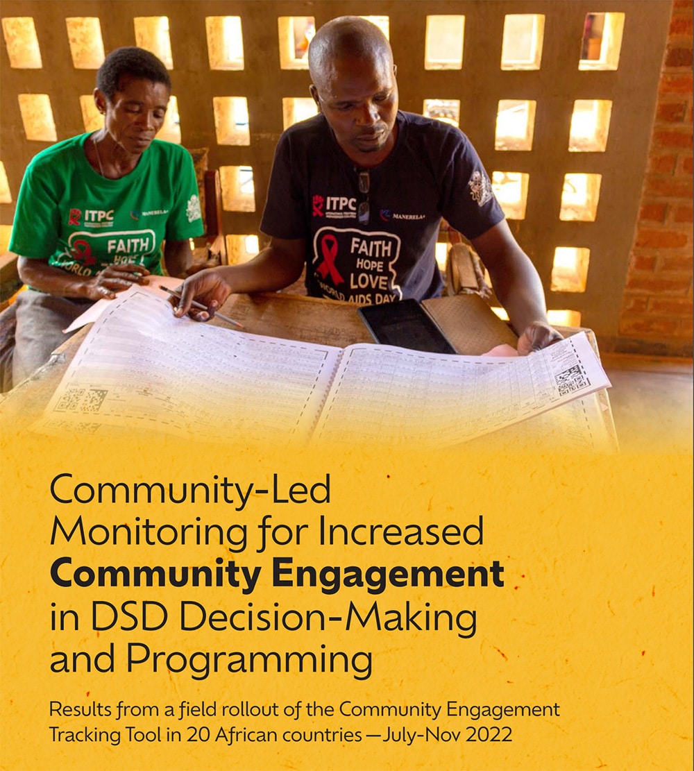 Community-Led Monitoring for Increased Community Engagement in DSD Decision-Making and Programming